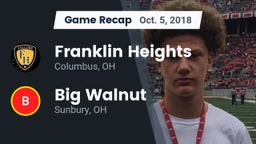 Recap: Franklin Heights  vs. Big Walnut 2018