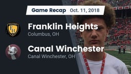 Recap: Franklin Heights  vs. Canal Winchester  2018