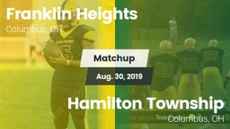 Matchup: Franklin Heights vs. Hamilton Township  2019