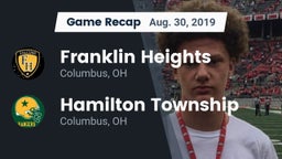 Recap: Franklin Heights  vs. Hamilton Township  2019