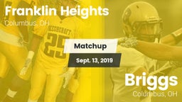 Matchup: Franklin Heights vs. Briggs  2019