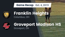 Recap: Franklin Heights  vs. Groveport Madison HS 2019