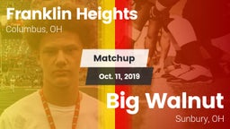 Matchup: Franklin Heights vs. Big Walnut 2019