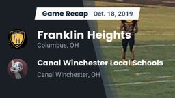 Recap: Franklin Heights  vs. Canal Winchester Local Schools 2019