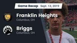 Recap: Franklin Heights  vs. Briggs  2019