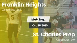 Matchup: Franklin Heights vs. St. Charles Prep 2020