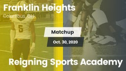 Matchup: Franklin Heights vs. Reigning Sports Academy 2020