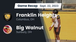 Recap: Franklin Heights  vs. Big Walnut  2023
