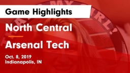North Central  vs Arsenal Tech  Game Highlights - Oct. 8, 2019