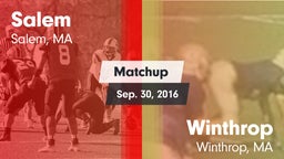 Matchup: Salem vs. Winthrop 2016