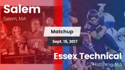 Matchup: Salem vs. Essex Technical  2017