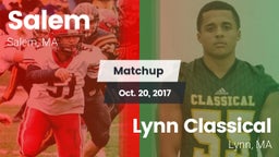 Matchup: Salem vs. Lynn Classical  2017