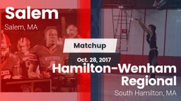 Matchup: Salem vs. Hamilton-Wenham Regional  2017