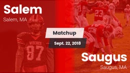 Matchup: Salem vs. Saugus  2018