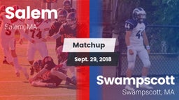 Matchup: Salem vs. Swampscott  2018