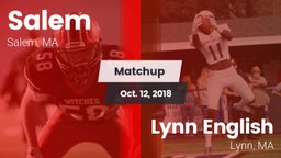 Matchup: Salem vs. Lynn English  2018