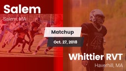 Matchup: Salem vs. Whittier RVT  2018