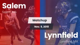 Matchup: Salem vs. Lynnfield  2018