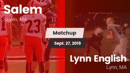 Matchup: Salem vs. Lynn English  2019