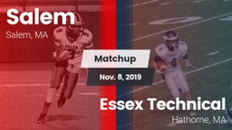 Matchup: Salem vs. Essex Technical  2019