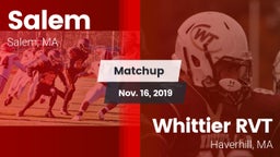 Matchup: Salem vs. Whittier RVT  2019