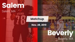 Matchup: Salem vs. Beverly  2019