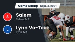 Recap: Salem  vs. Lynn Vo-Tech  2021