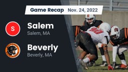 Recap: Salem  vs. Beverly  2022