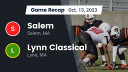 Recap: Salem  vs. Lynn Classical  2023