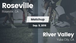Matchup: Roseville vs. River Valley  2016