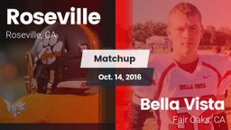Matchup: Roseville vs. Bella Vista  2016