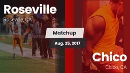 Matchup: Roseville vs. Chico  2017