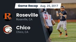 Recap: Roseville  vs. Chico  2017