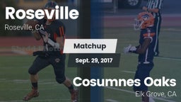 Matchup: Roseville vs. Cosumnes Oaks  2017