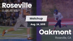 Matchup: Roseville vs. Oakmont  2018