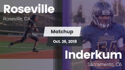 Matchup: Roseville vs. Inderkum  2018