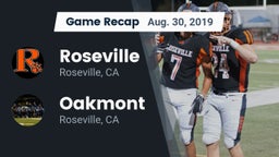 Recap: Roseville  vs. Oakmont  2019
