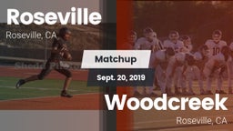 Matchup: Roseville vs. Woodcreek  2019