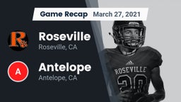 Recap: Roseville  vs. Antelope  2021