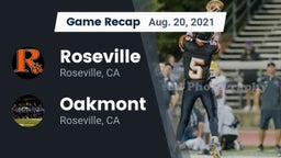 Recap: Roseville  vs. Oakmont  2021
