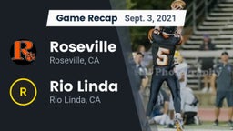 Recap: Roseville  vs. Rio Linda  2021