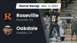 Recap: Roseville  vs. Oakdale  2022