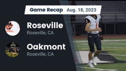 Recap: Roseville  vs. Oakmont  2023