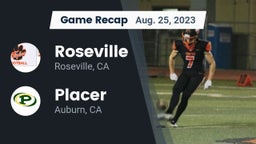 Recap: Roseville  vs. Placer  2023