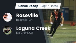 Recap: Roseville  vs. Laguna Creek  2023