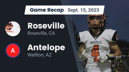 Recap: Roseville  vs. Antelope  2023