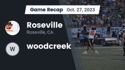 Recap: Roseville  vs. woodcreek 2023