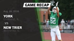 Recap: York  vs. New Trier  2016