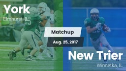 Matchup: York vs. New Trier  2017