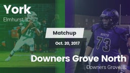 Matchup: York vs. Downers Grove North 2017